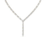 28CTW Mix Shaped Lab Grown Diamond Necklace in 14K Gold (F/VS)