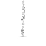 1CTW Round Shaped Lab Grown Diamond (F/VS) Necklace in 14K White Gold
