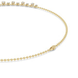 10CTW MX Shaped Lab Grown Diamond (F/VS) Necklace in 14K Yellow Gold