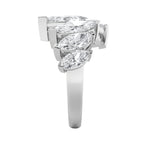 2.5CTW Marquise Shaped Lab Grown Diamond (G/VS) Four Stone Fashion Ring in 14K Gold