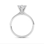 2CTW Marquise Shaped Lab Grown Diamond Classic Solitaire Ring in 14K Gold (F/VS)