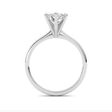 2CTW Marquise Shaped Lab Grown Diamond Classic Solitaire Ring in 14K Gold (F/VS)