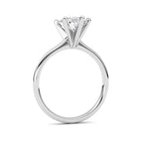 2CTW Marquise Shaped Lab Grown Diamond Classic Solitaire Ring in 14K Gold (F/VS)