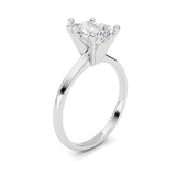 2CTW Pear Shaped Lab Grown Diamond Classic Solitaire Ring in 14K Gold (F/VS)