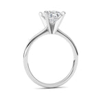 2CTW Pear Shaped Lab Grown Diamond Classic Solitaire Ring in 14K Gold (F/VS)