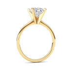 2CTW Pear Shaped Lab Grown Diamond Classic Solitaire Ring in 14K Gold (F/VS)