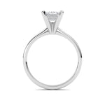 2CTW Radiant Shaped Lab Grown Diamond Classic Solitaire Ring in 14K Gold (F/VS)