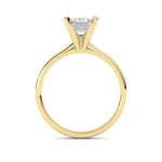 2CTW Radiant Shaped Lab Grown Diamond Classic Solitaire Ring in 14K Gold (F/VS)