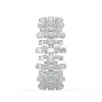 34.5CTW Mix Shaped Lab Grown Diamond (F/VS) Bracelet in 14K Gold