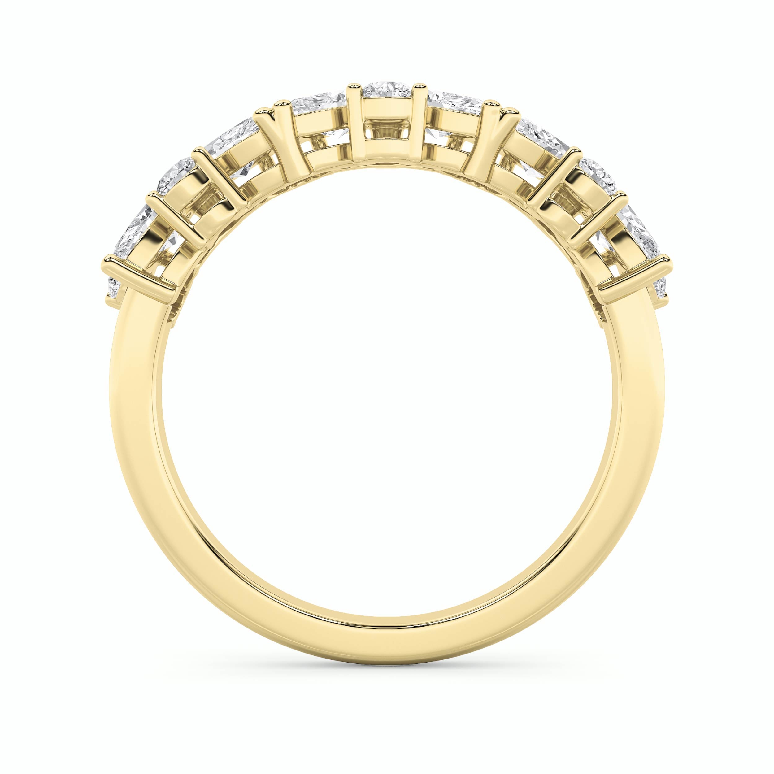 1.5CTW Marquise Shaped Lab Grown Diamond (G/VS) Ring in 14K Gold