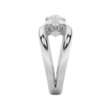 2CTW Marquise Shaped Lab Grown Diamond (G/VS) East West Solitaire Fancy Ring in 14K Gold