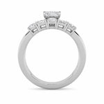 2.5CTW Radiant Shaped Lab Grown Diamond (G/VS) Bridal Set with Matching Band and  Ring in 14K Gold
