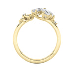 5.4CTW Mix Shaped Lab Grown Diamond (F/VS) Bracelet in 14K Gold - Size 6