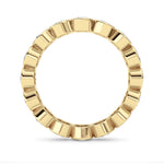 1.6CTW Round Shaped Lab Grown Diamond (F/VS) Eternity Band Ring in 14K Gold - Size 6