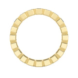 2.5CTW Emerald Shaped Lab Grown Diamond (F/VS) Eternity Band Ring in 14K Gold - Size 8