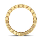 2.6CTW Emerald Shaped Lab Grown Diamond (F/VS) Eternity Band Ring in 14K Gold - Size 9
