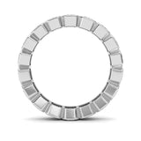 2.75CTW Emerald Shaped Lab Grown Diamond (F/VS) Eternity Band Ring in 14K Gold - Size 6