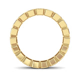 2.75CTW Emerald Shaped Lab Grown Diamond (F/VS) Eternity Band Ring in 14K Gold - Size 7