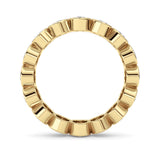 2.4CTW Oval Shaped Lab Grown Diamond (F/VS) Eternity Band Ring in 14K Gold - Size 6
