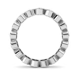 2.5CTW Oval Shaped Lab Grown Diamond (F/VS) Eternity Band Ring in 14K Gold - Size 7