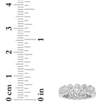 2.5CTW Oval Shaped Lab Grown Diamond (F/VS) Eternity Band Ring in 14K Gold - Size 7
