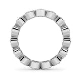 2.2CTW Round Shaped Lab Grown Diamond (F/VS) Eternity Band Ring in 14K Gold - Size 6