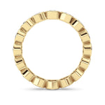 2.4CTW Round Shaped Lab Grown Diamond (F/VS) Eternity Band Ring in 14K Gold - Size 8