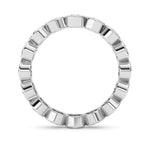 2.4CTW Round Shaped Lab Grown Diamond (F/VS) Eternity Band Ring in 14K Gold - Size 9