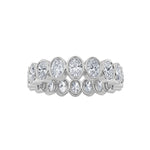 2.75CTW Round Shaped Lab Grown Diamond (F/VS) Eternity Band Ring in 14K Gold - Size 7