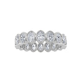 2.75CTW Round Shaped Lab Grown Diamond (F/VS) Eternity Band Ring in 14K Gold - Size 7