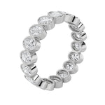 2.75CTW Round Shaped Lab Grown Diamond (F/VS) Eternity Band Ring in 14K Gold - Size 7