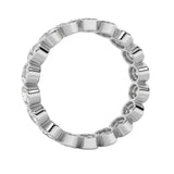 2.75CTW Round Shaped Lab Grown Diamond (F/VS) Eternity Band Ring in 14K Gold - Size 7