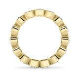 2.7CTW Round Shaped Lab Grown Diamond (F/VS) Eternity Band Ring in 14K Gold - Size 8