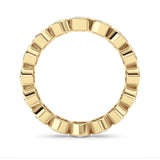 2.9CTW Round Shaped Lab Grown Diamond (F/VS) Eternity Band Ring in 14K Gold - Size 9