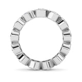 2.9CTW Round Shaped Lab Grown Diamond (F/VS) Eternity Band Ring in 14K Gold - Size 5