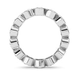 3.1CTW Round Shaped Lab Grown Diamond (F/VS) Eternity Band Ring in 14K Gold - Size 6