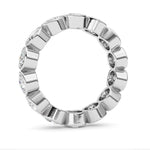 3.1CTW Round Shaped Lab Grown Diamond (F/VS) Eternity Band Ring in 14K Gold - Size 6
