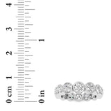 3.1CTW Round Shaped Lab Grown Diamond (F/VS) Eternity Band Ring in 14K Gold - Size 6