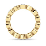 3.1CTW Round Shaped Lab Grown Diamond (F/VS) Eternity Band Ring in 14K Gold - Size 6