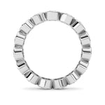 3.3CTW Round Shaped Lab Grown Diamond (F/VS) Eternity Band Ring in 14K Gold - Size 8