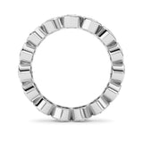 3.3CTW Round Shaped Lab Grown Diamond (F/VS) Eternity Band Ring in 14K Gold - Size 9