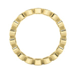 3.75CTW Oval Shaped Lab Grown Diamond (F/VS) Eternity Band Ring in 14K Gold - Size 7