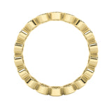 3.75CTW Oval Shaped Lab Grown Diamond (F/VS) Eternity Band Ring in 14K Gold - Size 7