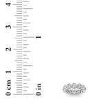 3.5CTW Round Shaped Lab Grown Diamond (F/VS) Eternity Band Ring in 14K Gold - Size 8