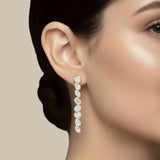 Lab Grown Diamond LGD Multi-Shape Drop Earrings