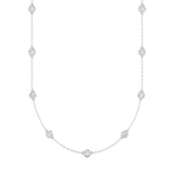 Lab Grown LGD Stationary Necklace