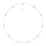 Lab Grown LGD Stationary Necklace