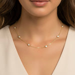 Lab Grown LGD Stationary Necklace