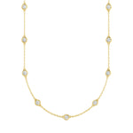 Lab Grown LGD Stationary Necklace