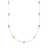 Lab Grown LGD Stationary Necklace